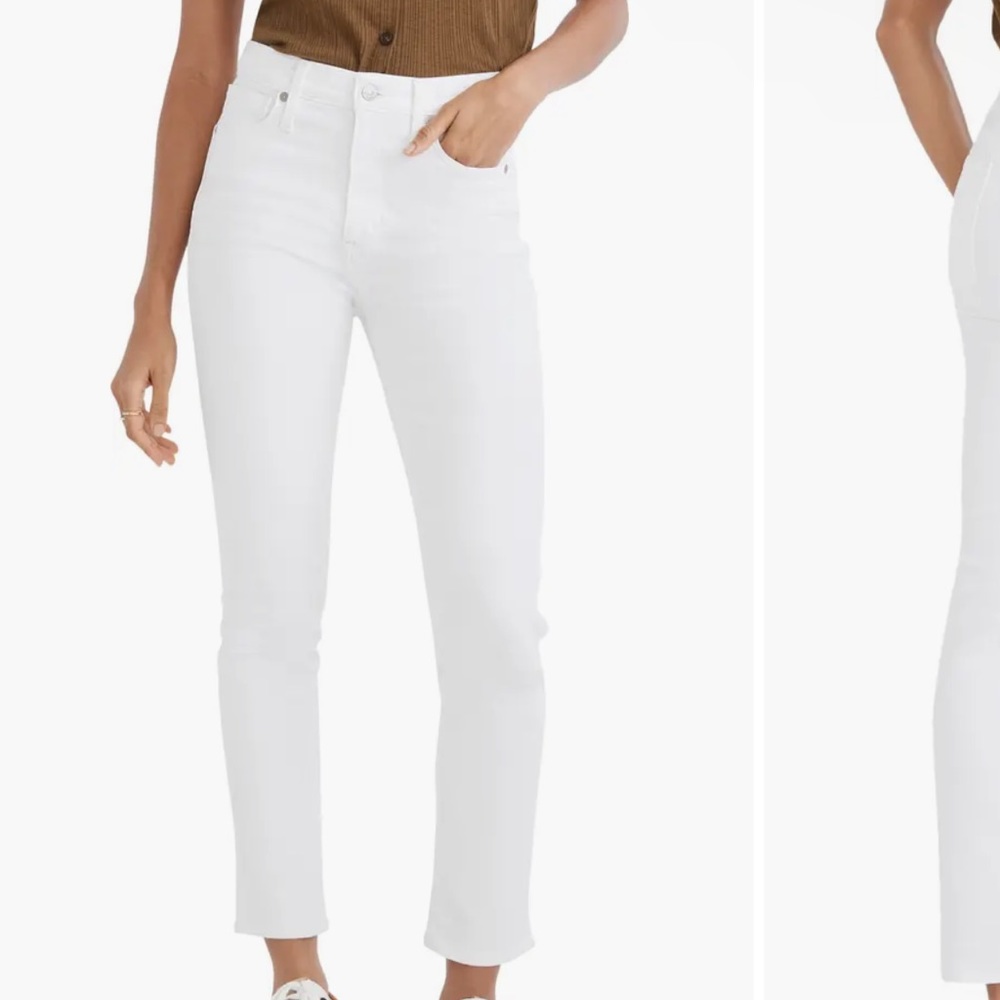 NWT Madewell Stovepipe Jeans in size 29